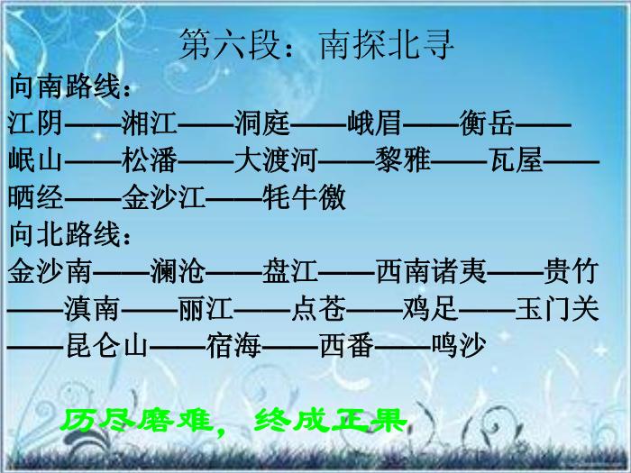 2016粵教版語文選修第17課 徐霞客傳 ppt課件5第15頁