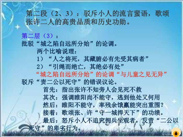 2016粵教版語文選修第5課 張中丞傳后敘 ppt課件3第11頁
