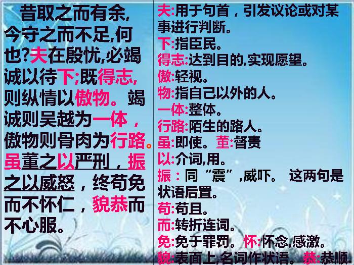 2016粵教版語文必修四第19課 諫太宗十思疏 ppt課件2第14頁