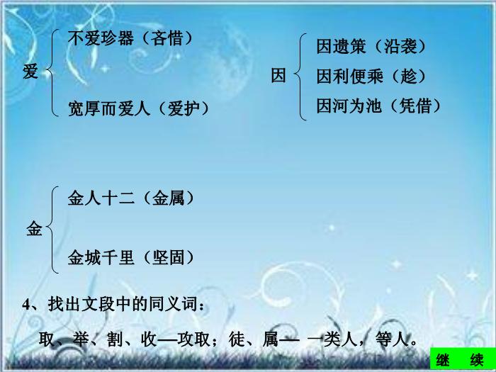 2016粵教版語文必修四第16課 過秦論 ppt課件1第10頁