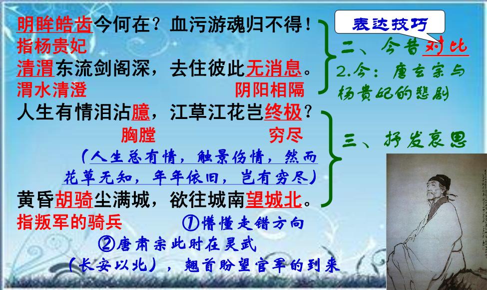 2016粵教版語文選修第3課 杜甫詩五首 ppt課件3第15頁