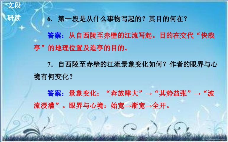 2016粵教版語文選修第2課 黃州快哉亭記 ppt課件2第12頁