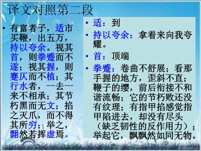 2016粵教版語文選修第19課 鞭賈 ppt課件4第12頁