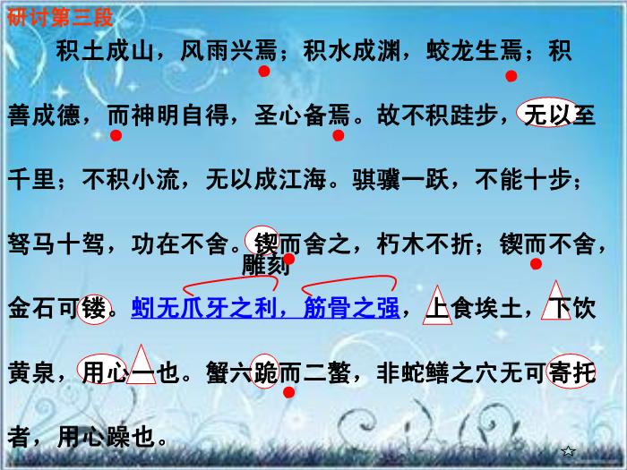 2016粵教版語文必修四第15課 勸學 （節選）ppt課件第15頁