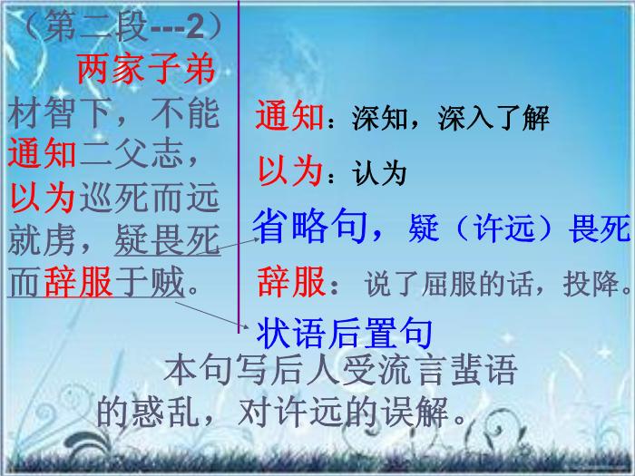 2016粵教版語文選修第5課 張中丞傳后敘 ppt課件7預覽圖（10）