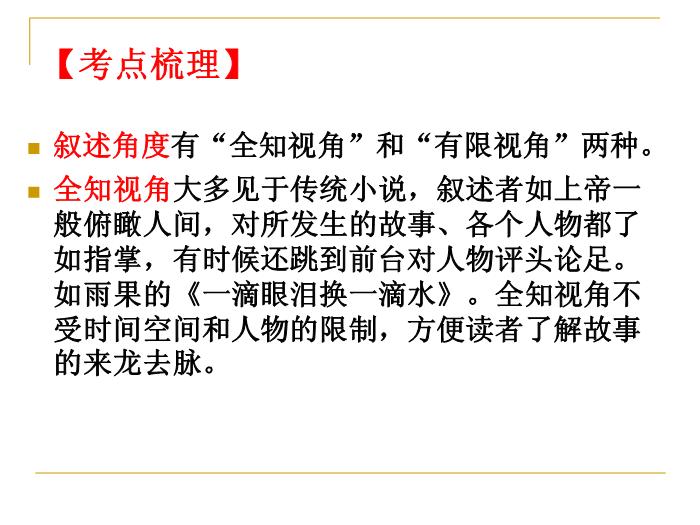 TOP55【全國百強?！繌V東省汕頭市金山中學2016年高二語文課件：人教版選修《外國小說欣賞》專項復習（共33張PPT）.ppt文檔免費在線閱讀第4頁