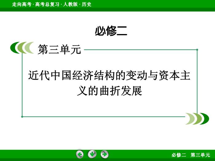 TOP592017版高考歷史（人教版）一輪總復習：必修2 第3單元 近代中國經濟結構的變動與資本主義的曲折發展 第19講 考點2.ppt文檔免費在線閱讀第2頁