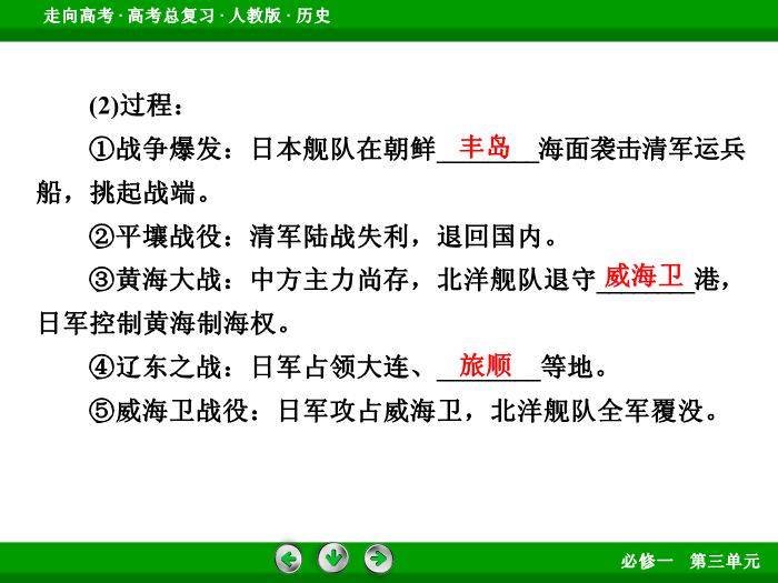TOP502017版高考歷史（人教版）一輪總復習：必修1 第3單元 近代中國反侵略、求民主的潮流第6講 考點2.ppt文檔免費在線閱讀第7頁