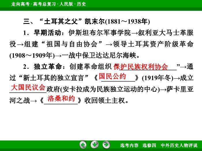 TOP322017年高考歷史人民版一輪復習選修四　中外歷史人物評說第52講.ppt文檔免費在線閱讀第13頁