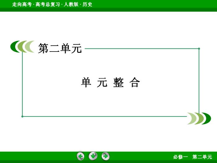 TOP532017版高考歷史（人教版）一輪總復習：必修1 第2單元 古代希臘、羅馬和近代西方的政治制度  單元整合2.ppt文檔免費在線閱讀第3頁