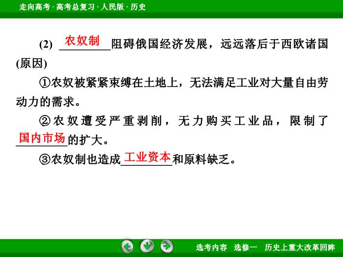 TOP332017年高考歷史人民版一輪復習選修一　歷史上重大改革回眸第41講.ppt文檔免費在線閱讀第15頁