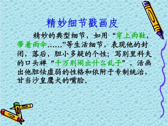 13《裝在套子里的人》教學課件文檔第14頁