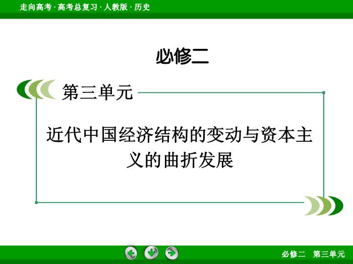 592017版高考歷史（人教版）一輪總復習：必修2 第3單元 近代中國經濟結構的變動與資本主義的曲折發展 第19講 考點1文檔第2頁