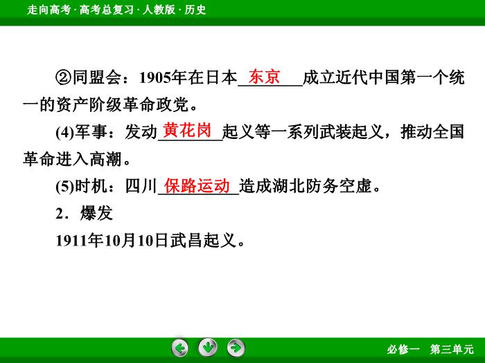 TOP502017版高考歷史（人教版）一輪總復習：必修1 第3單元 近代中國反侵略、求民主的潮流第7講 考點2.ppt文檔免費在線閱讀第7頁