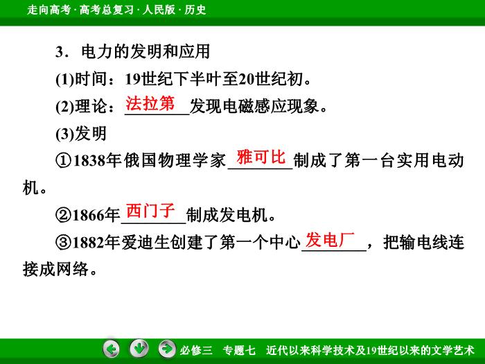 TOP512017年高考歷史人民版一輪復習必修3專題7　近代以來科學技術及19世紀以來的文學藝術第37講 課時2.ppt文檔免費在線閱讀第12頁