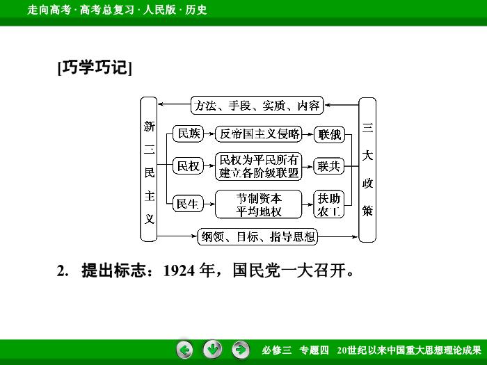 TOP472017年高考歷史人民版一輪復習必修3專題4　20世紀以來中國重大思想理論成果第33講 課時1.ppt文檔免費在線閱讀第13頁