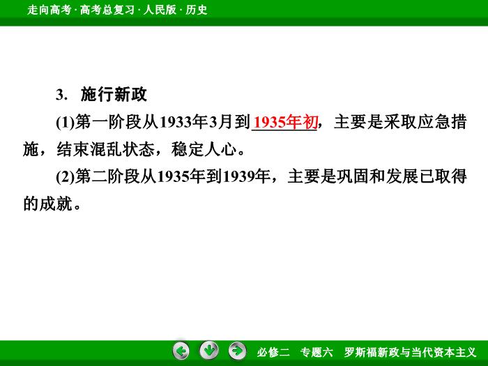 TOP432017年高考歷史人民版一輪復習必修2專題6　羅斯福新政與當代資本主義第24講 課時1.ppt文檔免費在線閱讀