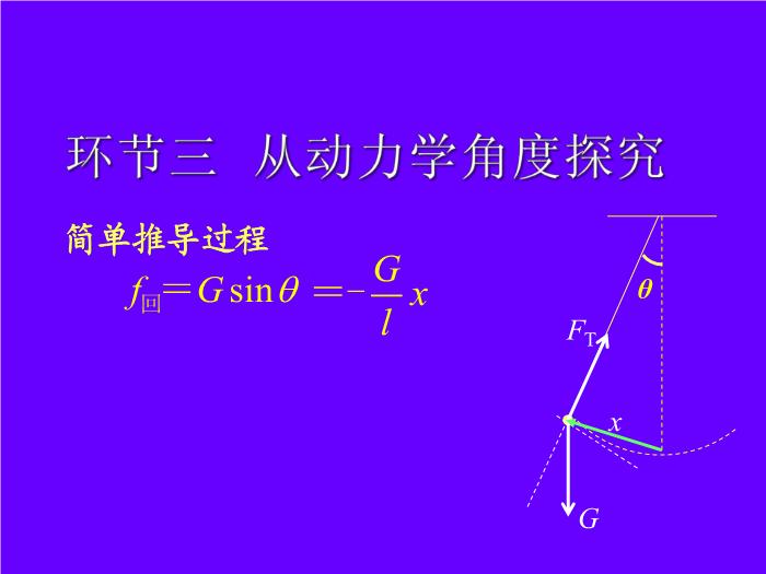 TOP502015-2016新課標人教版 選修3－4 第十一章 機械振動 第4節 單擺 教學設計課件（19張）.ppt文檔免費在線閱讀第12頁
