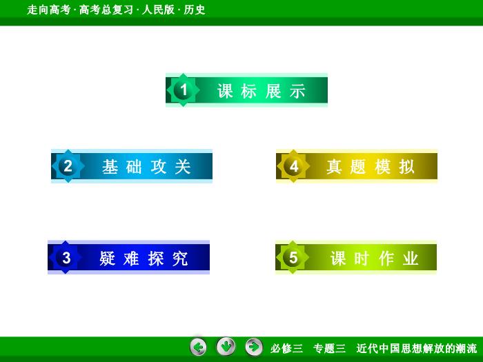 TOP422017年高考歷史人民版一輪復習必修3專題3　近代中國思想解放的潮流第32講 課時2.ppt文檔免費在線閱讀第4頁