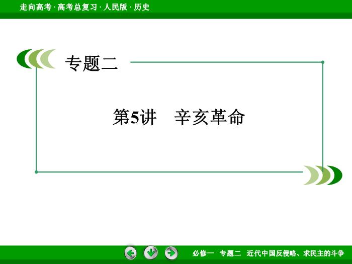 TOP402017年高考歷史人民版一輪復習必修1專題2　近代中國反侵略、求民主的斗爭第5講.ppt文檔免費在線閱讀第3頁