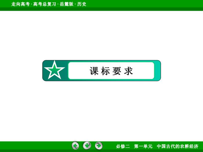 TOP432017年高考歷史岳麓版一輪復習必修2第1單元　中國古代的農耕經濟 第16講 第2課時.ppt文檔免費在線閱讀第5頁