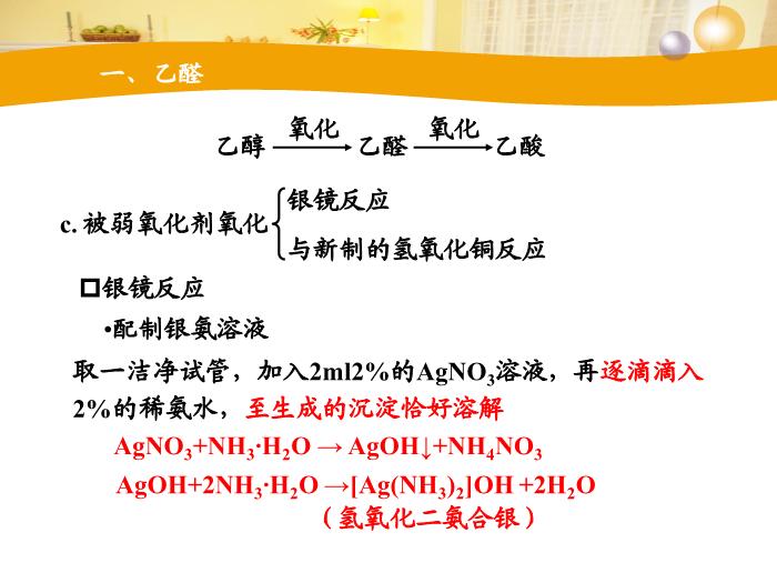 TOP57【全國百強?！繌V東省汕頭市金山中學2016年高二化學課件：選修5 有機化學基礎 第三章第二節 醛（共30張PPT）.ppt文檔免費在線閱讀第4頁