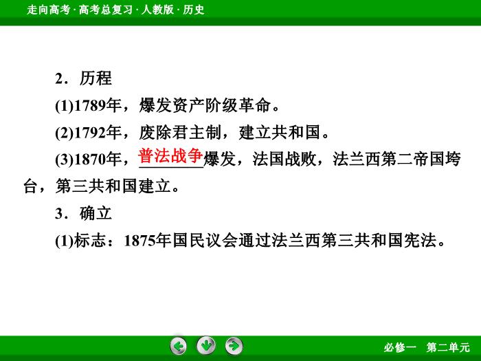 TOP542017版高考歷史（人教版）一輪總復習：必修1 第2單元 古代希臘、羅馬和近代西方的政治制度 第5講 考點1.ppt文檔免費在線閱讀第7頁