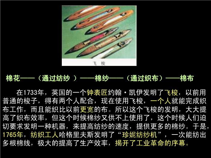 TOP30人教歷史必修二2.7第一次工業革命教學課件（共54張PPT）.ppt文檔免費在線閱讀第13頁