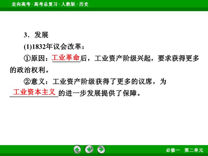 TOP542017版高考歷史（人教版）一輪總復習：必修1 第2單元 古代希臘、羅馬和近代西方的政治制度 第4講 考點1.ppt文檔免費在線閱讀第8頁