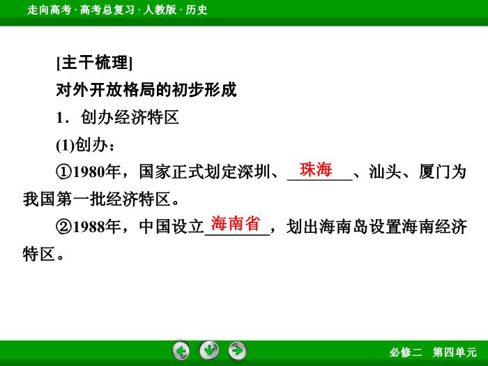 TOP622017版高考歷史（人教版）一輪總復習：必修2 第4單元 中國特色社會主義建設的道路和近現代社會生活的變遷 第21講 考點2.ppt文檔免費在線閱讀第6頁
