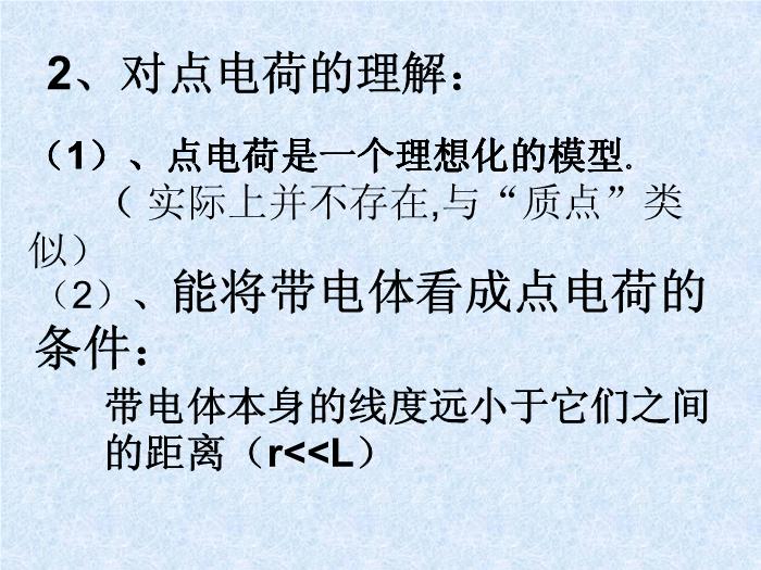 TOP30人教版選修3-1 第一章靜電場第2節庫侖定律（32張PPT）.ppt文檔免費在線閱讀第4頁