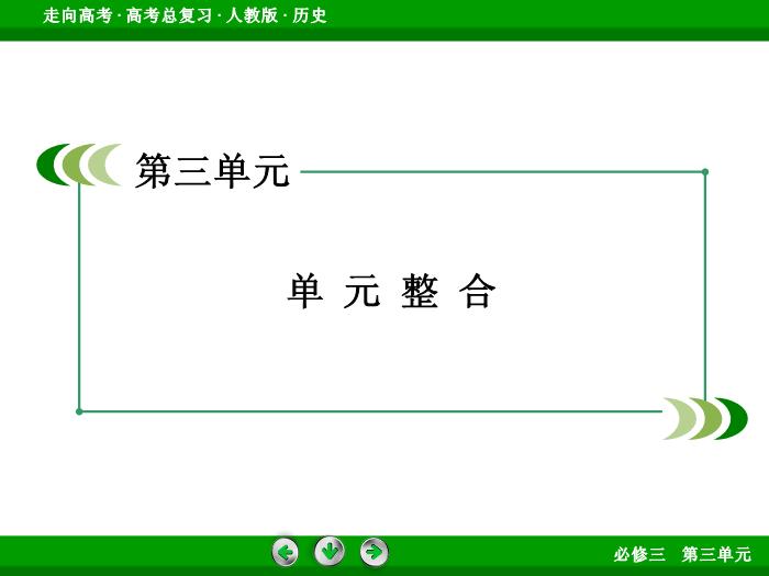 TOP652017版高考歷史（人教版）一輪總復習：必修3 第3單元 古代中國的科學技術、文學藝術與現代中國的科技、教育與文學藝術 單元整合3.ppt文檔免費在線閱讀第3頁