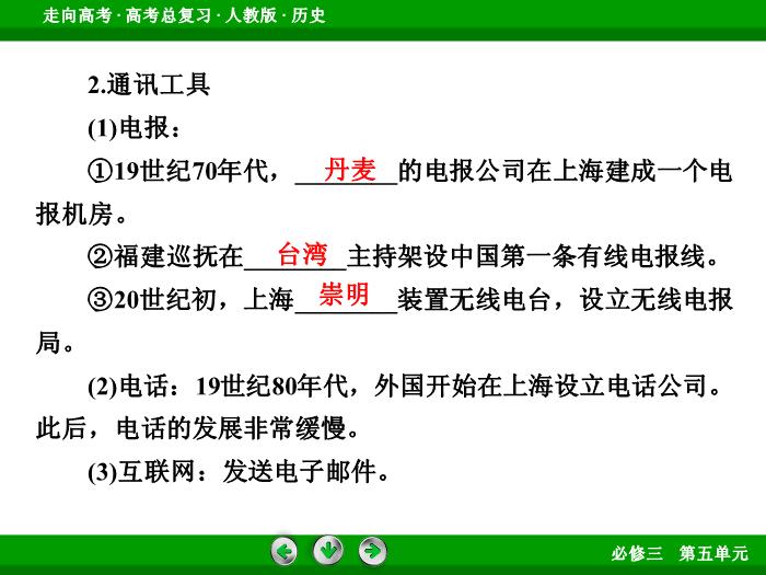 622017版高考歷史（人教版）一輪總復習：必修2 第4單元 中國特色社會主義建設的道路和近現代社會生活的變遷 第22講 考點2文檔第9頁