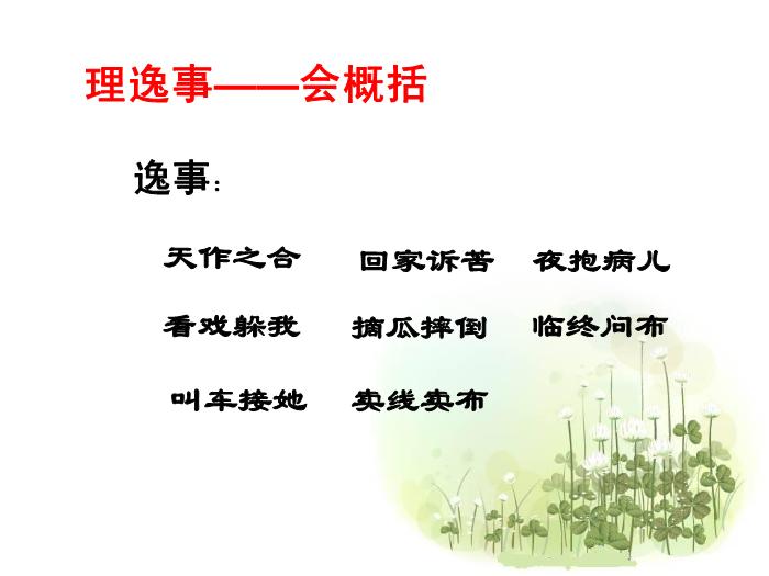TOP422016春高中語文（蘇教版必修二）教學課件：第四專題 《亡人逸事》（共37張PPT）.ppt文檔免費在線閱讀第11頁