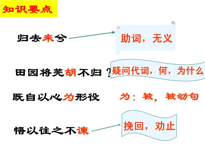 TOP33語文北師大版必修三3.9《歸去來兮辭_并序》課件（共66張PPT）.ppt文檔免費在線閱讀第8頁
