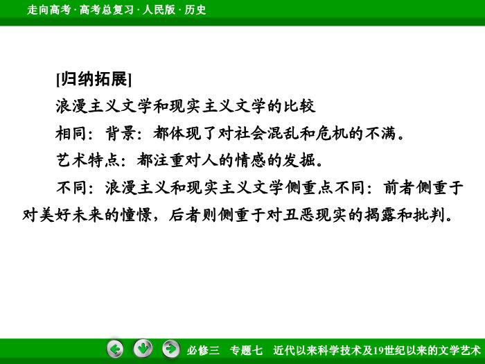 TOP472017年高考歷史人民版一輪復習必修3專題7　近代以來科學技術及19世紀以來的文學藝術第38講.ppt文檔免費在線閱讀第13頁