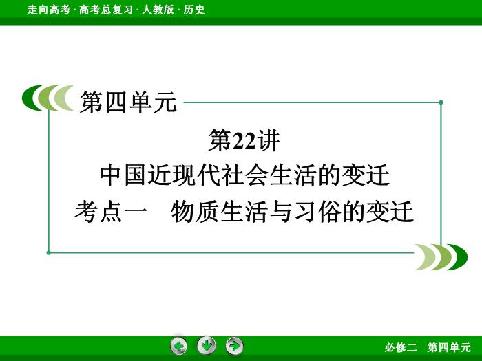 TOP622017版高考歷史（人教版）一輪總復習：必修2 第4單元 中國特色社會主義建設的道路和近現代社會生活的變遷 第22講 考點1.ppt文檔免費在線閱讀第3頁