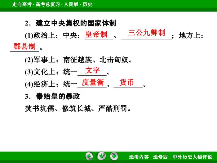 TOP322017年高考歷史人民版一輪復習選修四　中外歷史人物評說第50講.ppt文檔免費在線閱讀第9頁