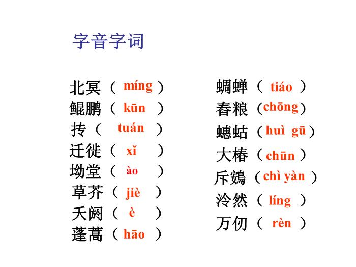 TOP9《逍遙游》教學課件.ppt文檔免費在線閱讀第13頁