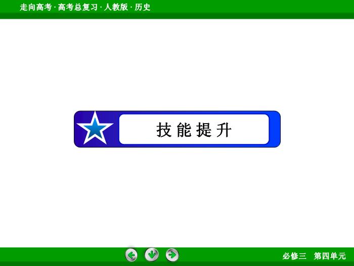 TOP642017版高考歷史（人教版）一輪總復習：必修3 第4單元 近代中國的思想解放潮流與20世紀以來中國重大思想理論成果  單元整合4.ppt文檔免費在線閱讀第15頁