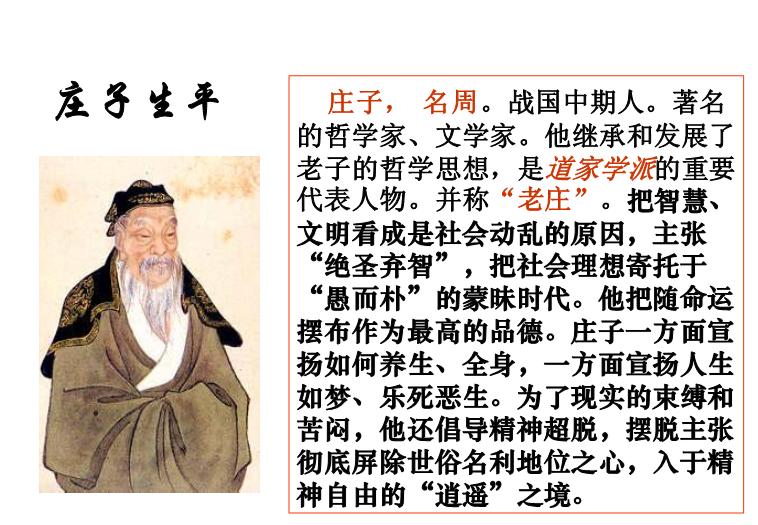 TOP47高中語文人教版必修5第二單元課件第6課《逍遙游》公開課教學課件共38張PPT（共38張PPT）.ppt文檔免費在線閱讀第2頁