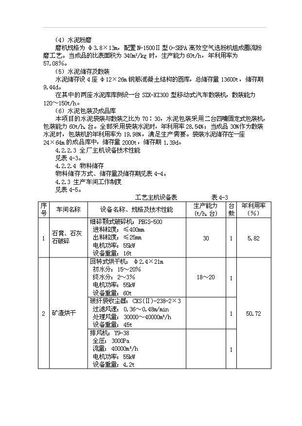 （項目成果）30萬噸水泥粉磨站項目可行性論證申報材料（華經縱橫）