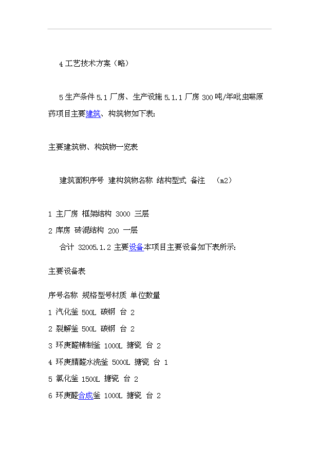 （項目成果）300噸吡蟲啉原藥項目可行性論證申報材料（華經縱橫）第15頁
