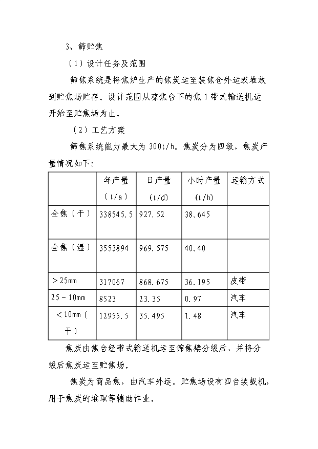 （項目成果）30萬噸焦化異地改造項目可行性論證申報材料（華經縱橫）