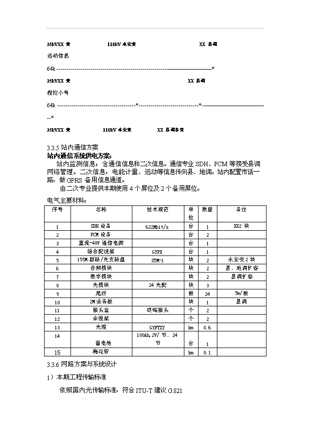 （項目成果）35kv輸變電工程項目可行性論證申報材料（華經縱橫）第15頁
