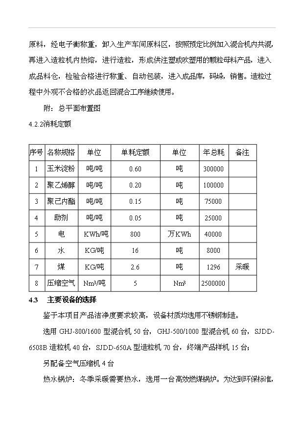 （項目成果）50萬噸完全生物降解塑料項目可行性論證申報材料（華經縱橫）