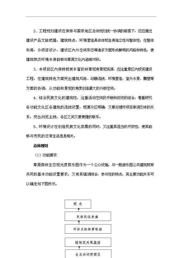 多倫蔡木山草原森林生態樂園旅游項目32頁方案論證報告范文（9）第13頁