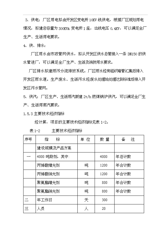 （項目成果）4千噸人造革革基布助劑生產線項目可行性論證申報材料（華經縱橫）