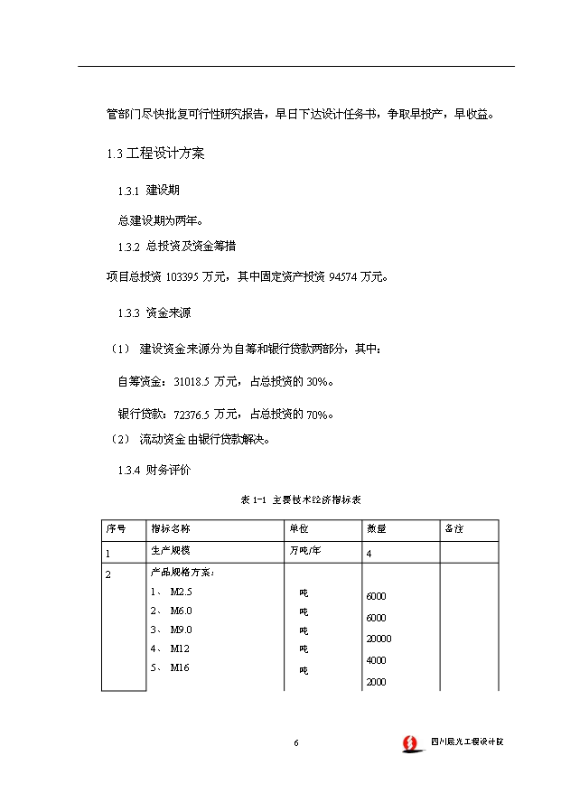 （項目成果）4萬噸聚甲醛裝置項目可行性論證申報材料（華經縱橫）第11頁