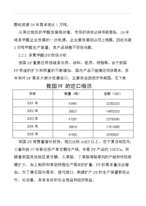 （項目成果）30KTa37甲醛工程項目可行性論證申報材料（華經縱橫）